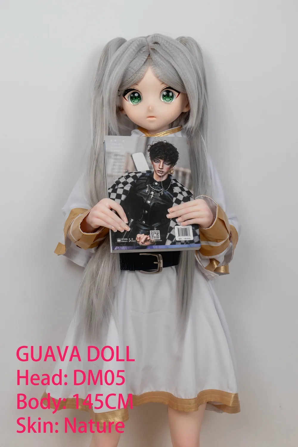 Guava Doll 145cm Bcup PVCヘッド+TPEボディ 145芙莉莲 貧乳ラブドール