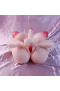 ニューハーフディック シリコン ラブドール 爆乳 Futa 17cm