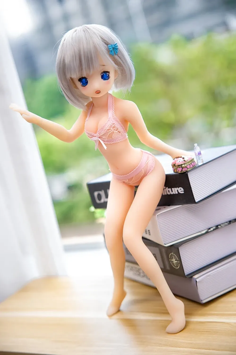 【レビュー&写真付き】小さいラブドール 無邪気 ミニドール フィギュア 玲那 40cm