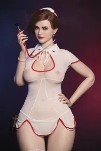 AF DOLL シリコン製 爆乳ラブドール 外人 可動式顎付き アビー 170cm F カップ W48