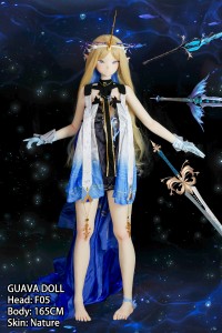 Guava Doll アニメラブドール PVCビニールヘッド 手描きメイク 165cm F05