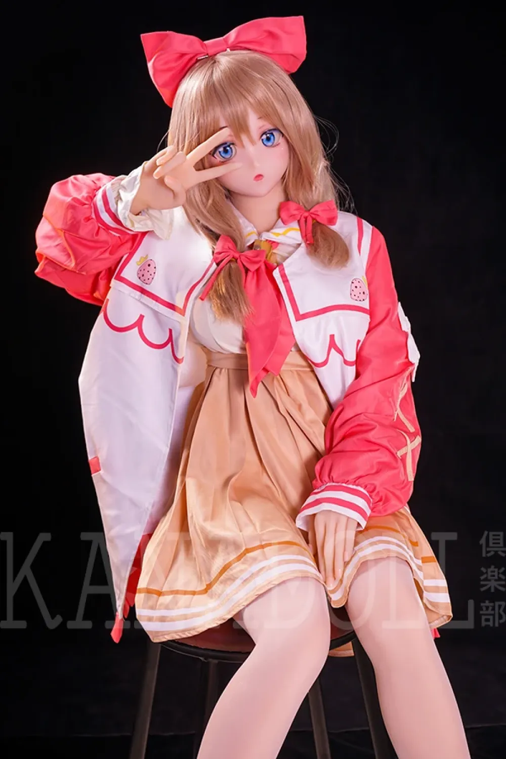 シリコンヘッド+TPE 体 ラブドール アニメ 顔 Amity 158cm