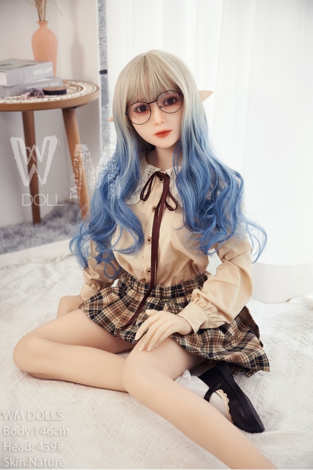 WM Doll 高品質 TPEラブドール 悠莉 146cm Bcup 439#
