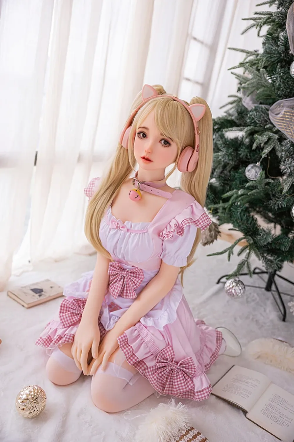 Mese Doll シリコンヘッド+TPE体 金髪 清楚系ドールラブドール 星音 145cm