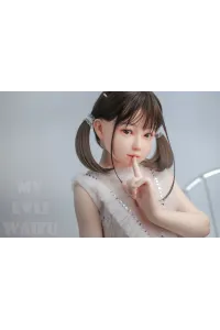 MLW DOLL シリコン製 妹系 甘えん坊ラブドール 可憐 顎機能追加可能 あや 127cm A カップ #66B
