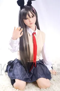 シリコン製 青春の中ラブドール 制服 ダッチワイフ リアル ドール 瑞江 156cm