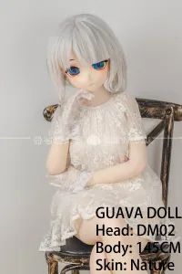 Guava Doll アニメラブドール お姫 PVCビニールヘッド DM02 手描きメイク 145cm 祐佳