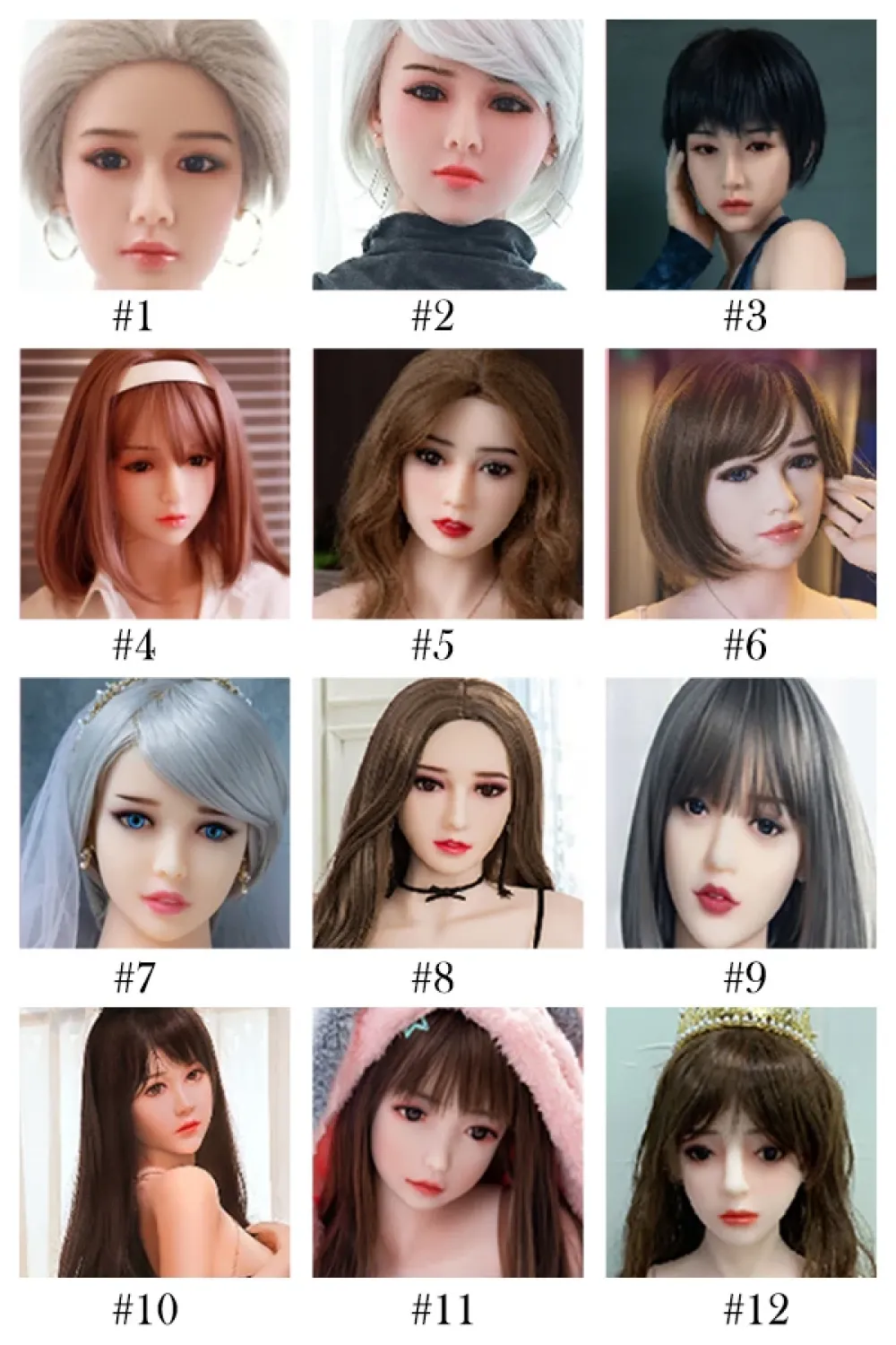Dimu doll ヘッド単体（140cm以上通用）
