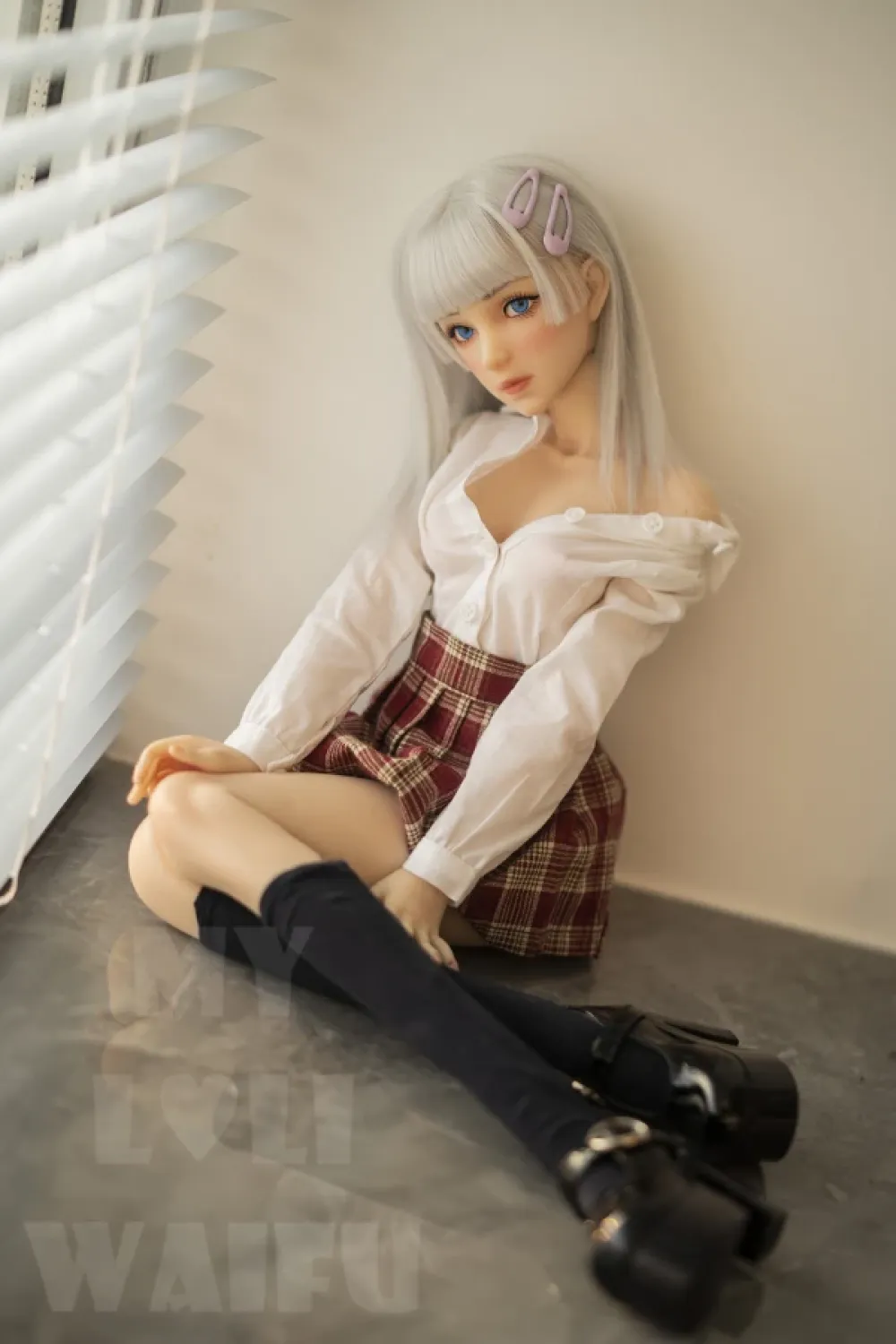 MLW Doll シリコン製 制服系 ミニラブドール 誘惑 凛 60cm #M3