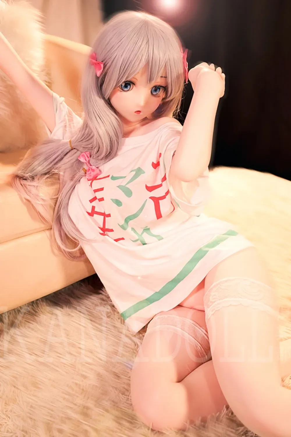 シリコンヘッド + TPE 体 天真爛漫 ラブドール アニメ 顔 Yutsuki 156cm