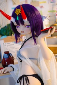 Croissant Doll 羊角社 アニメ系ラブドール シリコンソフトヘッド デフォルトメイク 酒吞 BR01+132cm