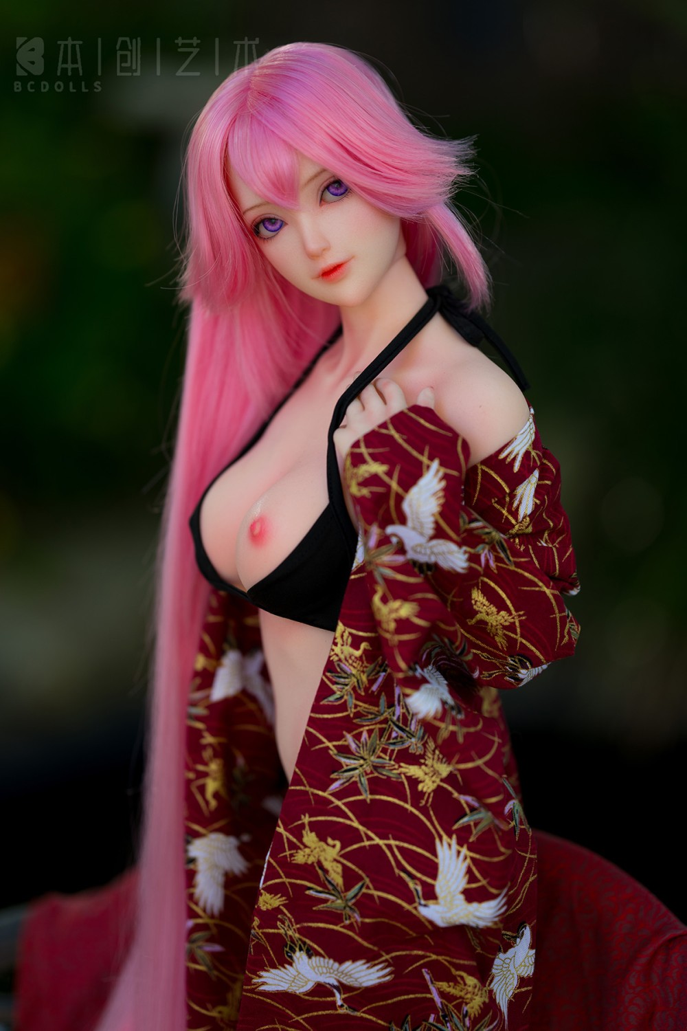 BCDOLL 76cm G01Aヘッド 八重神子（Yae Miko）コスプレ フルシリコン製 BJD風 小型軽量ラブドール