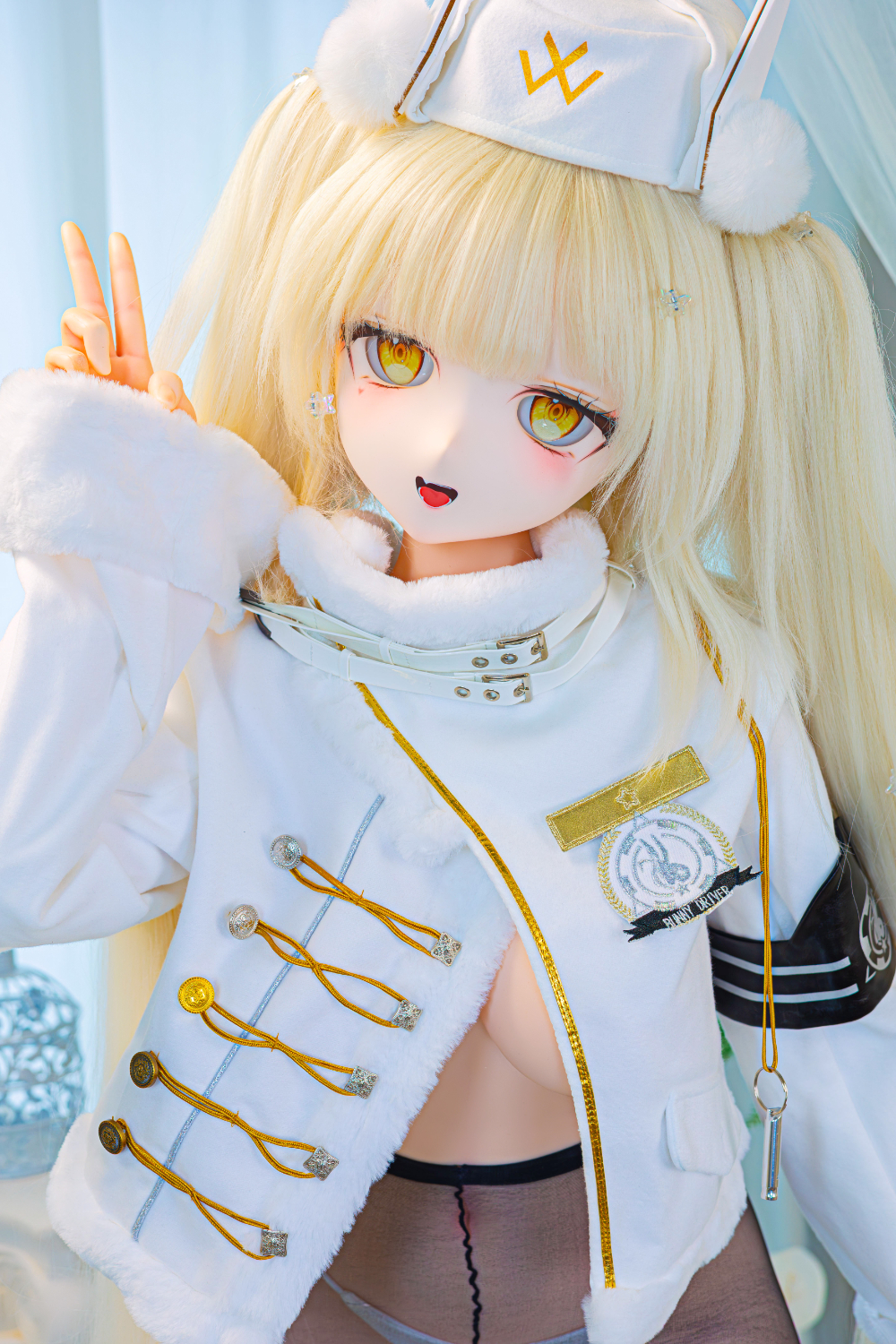 WM DOLL 笑顔フェイス 萌え系ドール シリコンボデイ PVCヘッド アニメ 晶子 157cm Y020