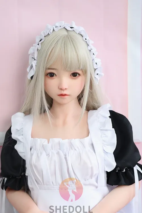 She Doll シリコンヘッド+TPE体 清楚系ドールラブドール 洛小夕 140cm Aカップ