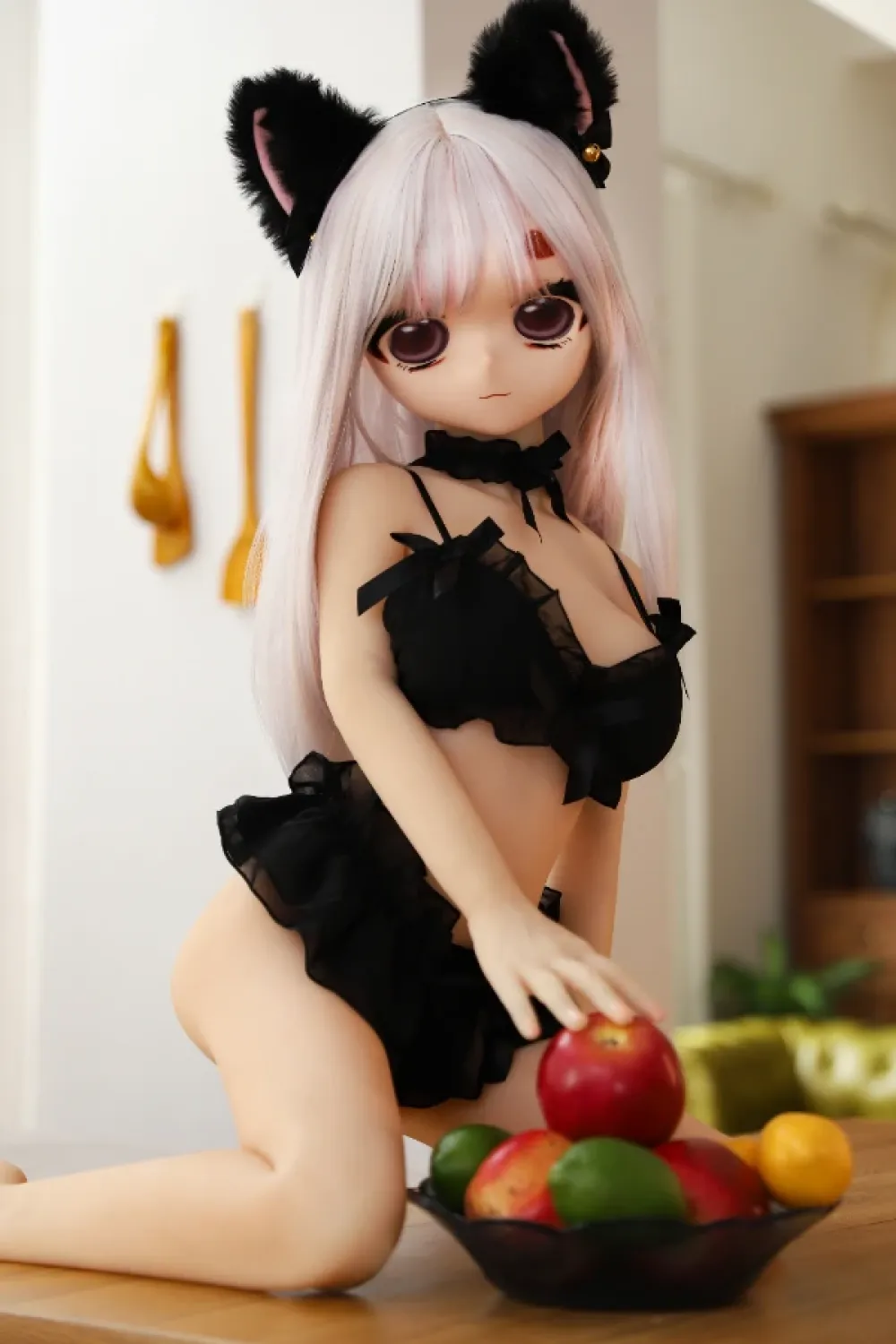 Dimu Doll PVC頭部+TPE体 アニメ顔ラブドール 小さい 桃子 120cm