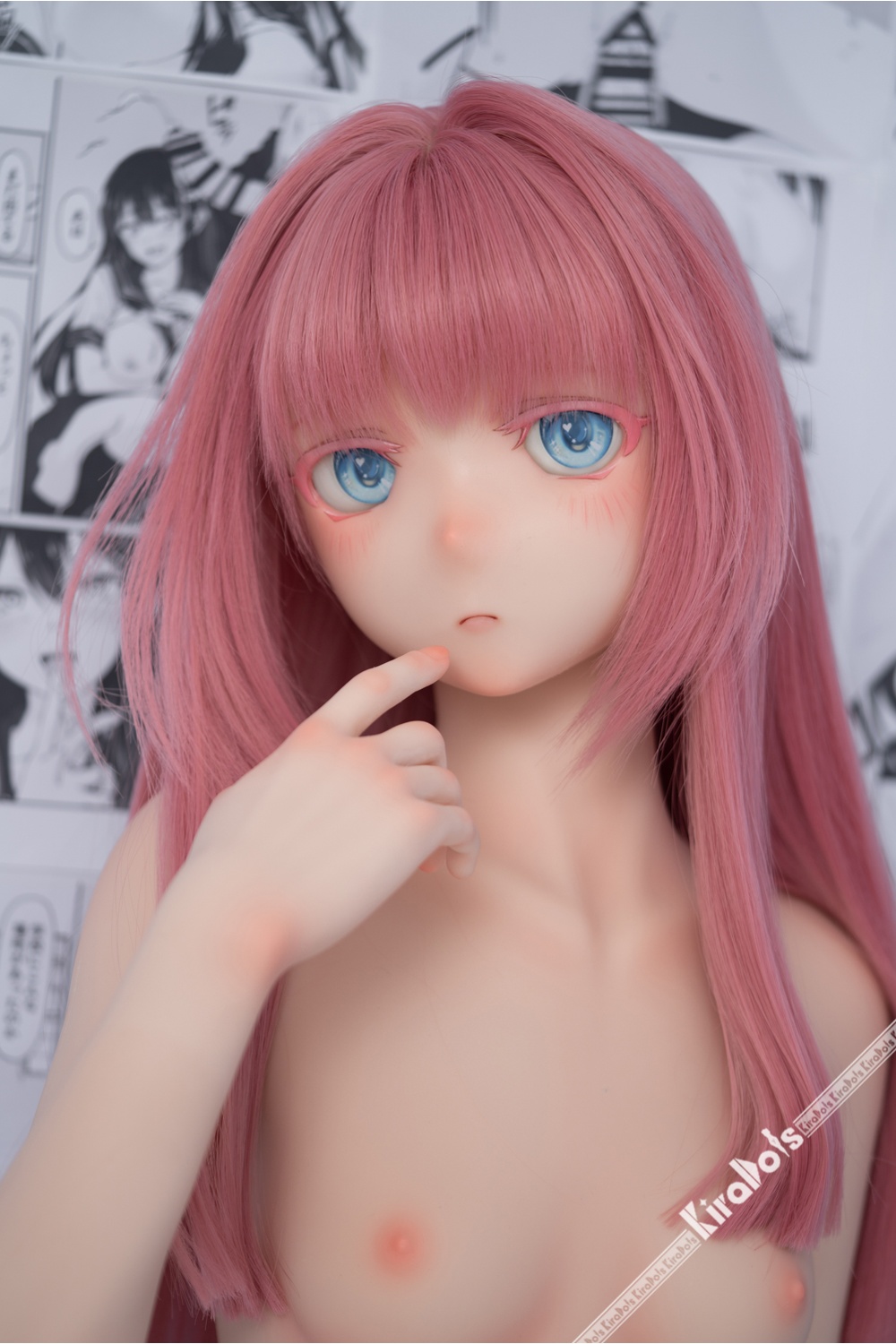 Kira Dols シリコン製 妹系 アニメ顔ラブドール セクシー 紬 150cm Aカップ KH003