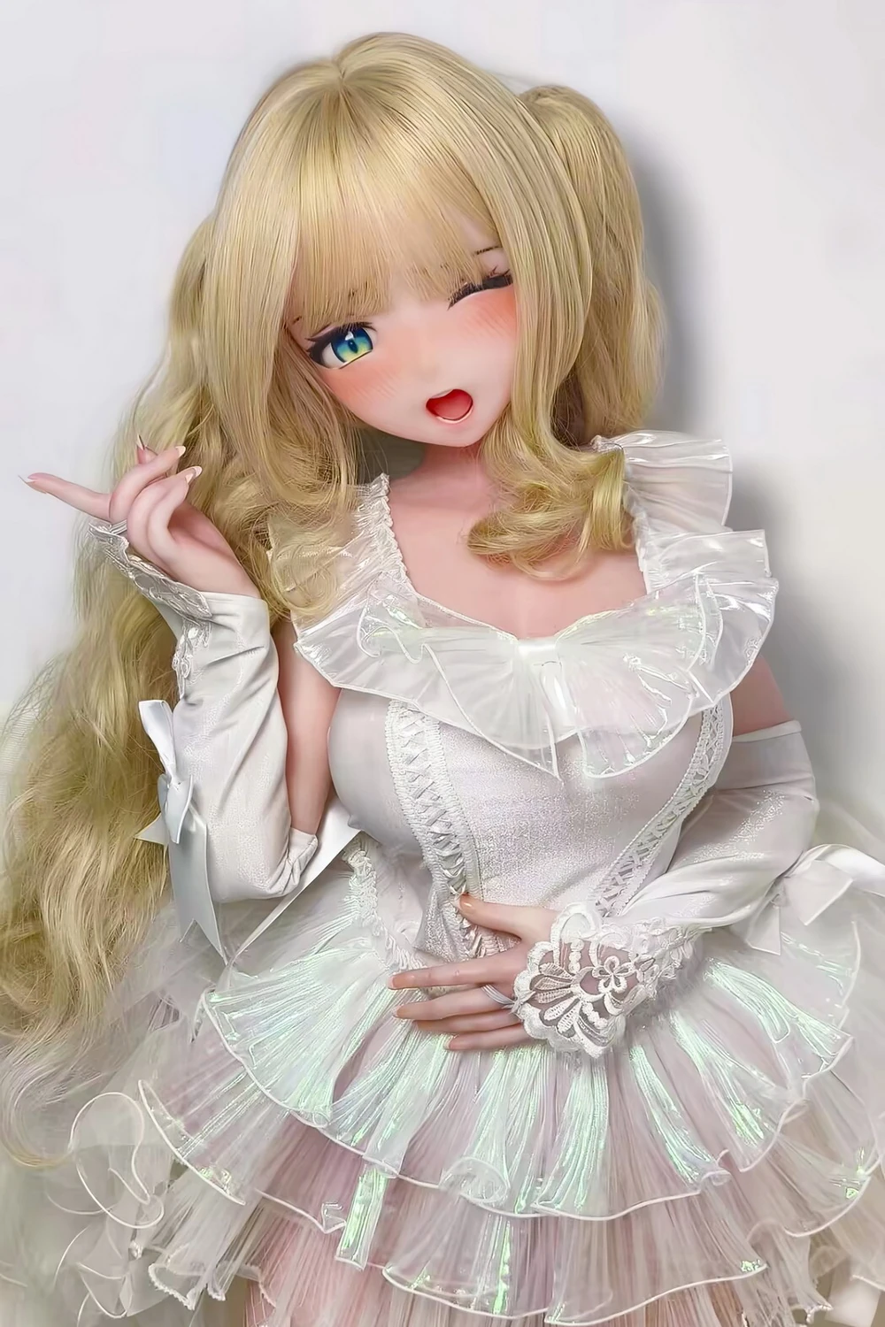 ElsaBabe Doll 140cm Mcup シリコン M Pink RAD054 Ichigotani Koi 金髪ハーフ系