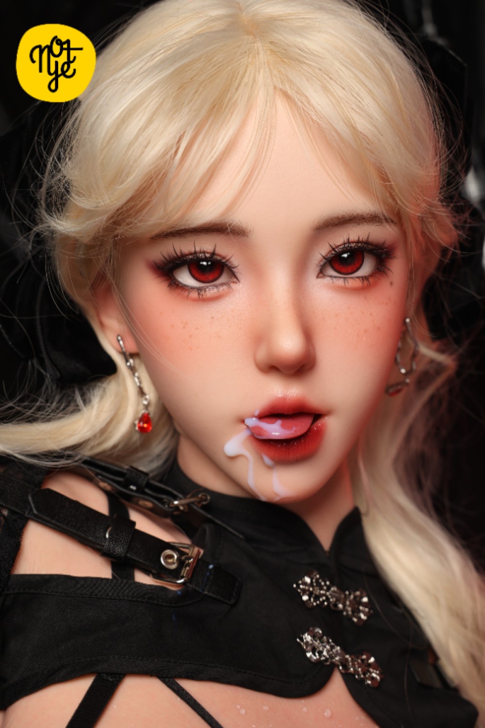DOLLsenior 奈也(Not ye) シリコン製 ヘッド追加可能 上半身トルソー リアルな肌質感付き ノーマル肌 通路あり S5-3