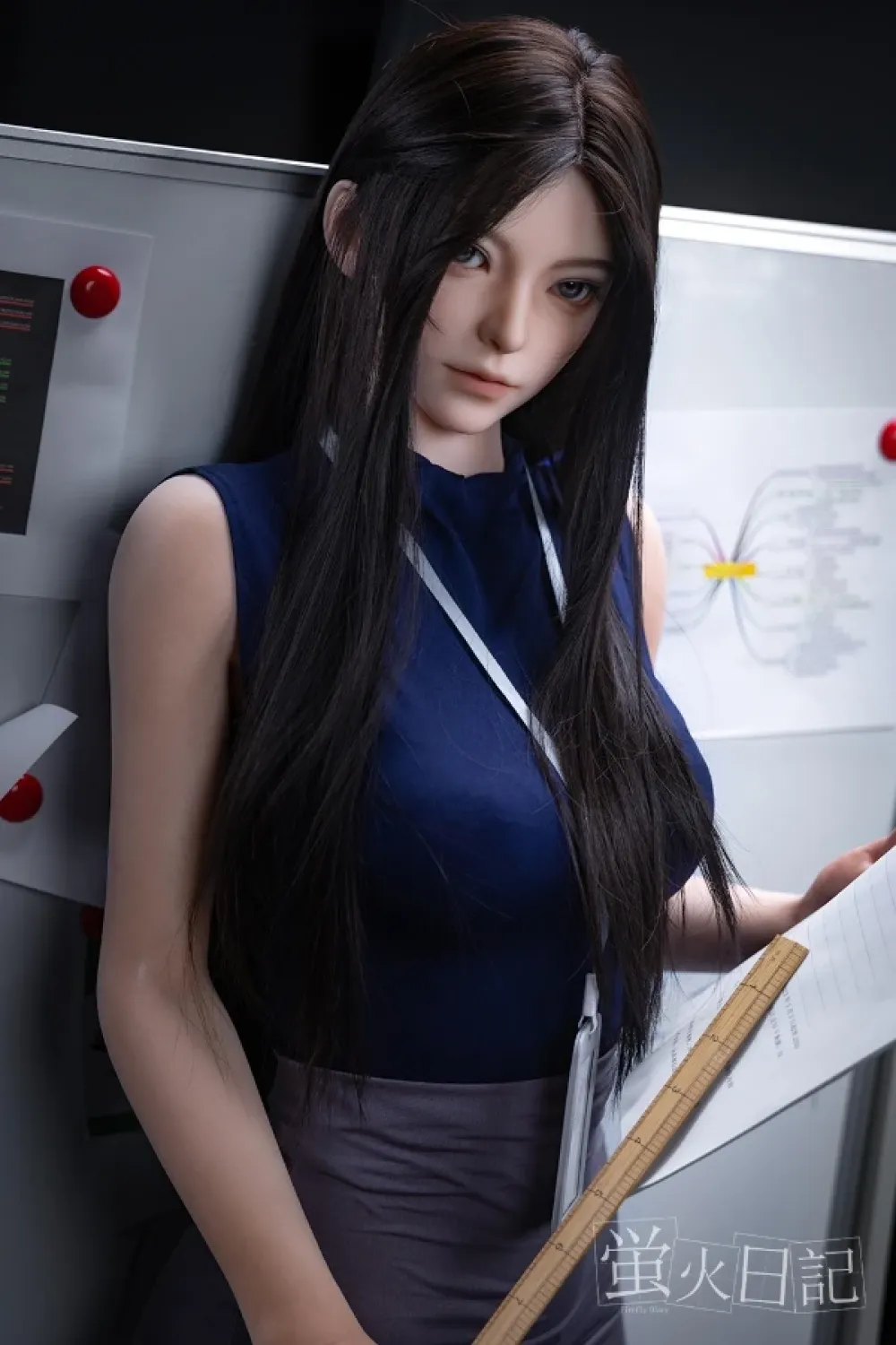 蛍火日記 シリコン製 リアル 高級 等身大 制服ラブドール OL 顎機能追加可能 天城 162cm Aカップ