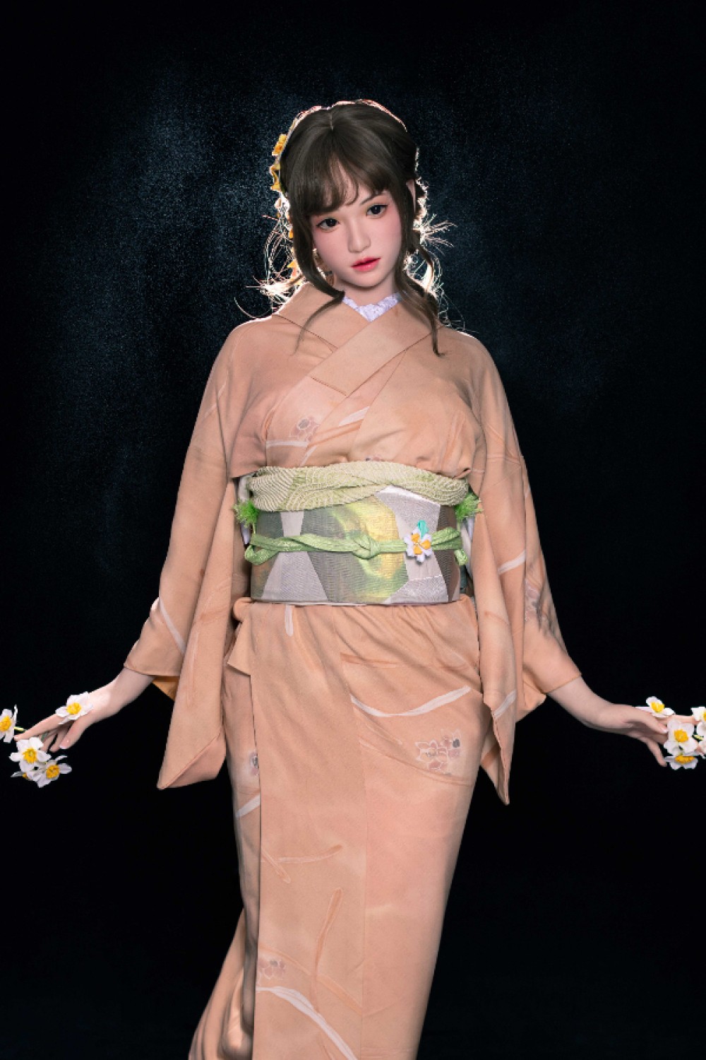 Aitia doll フルシリコンラブドール 2.2U 和風 ROS口腔付き 0236 桔梗 2番メイク 162cm
