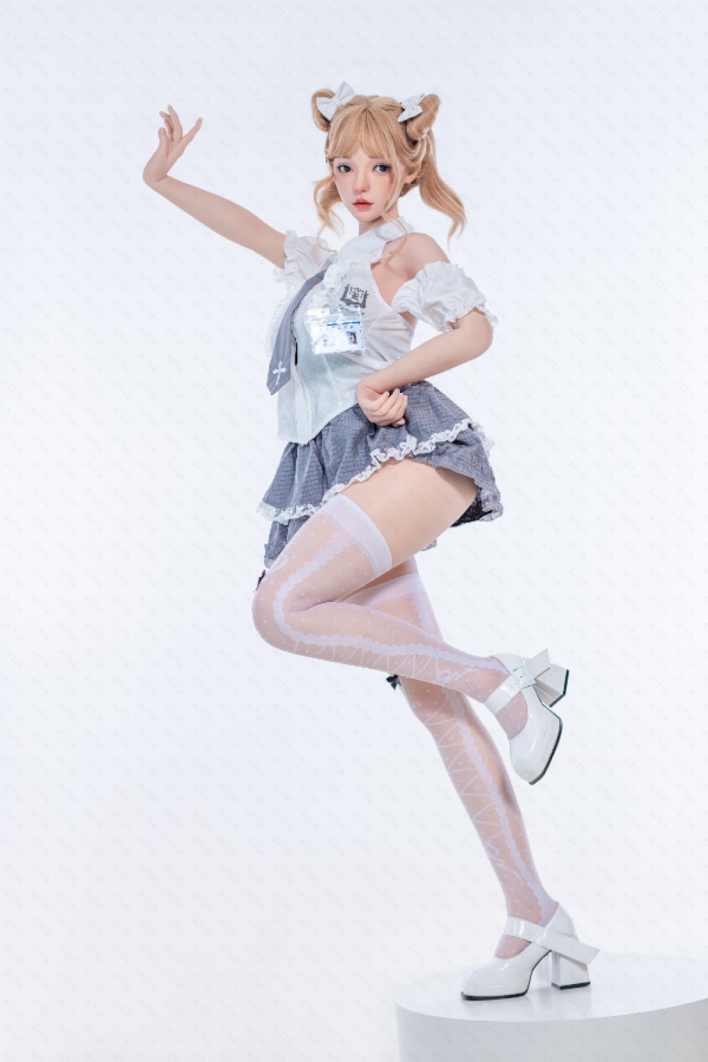 Aitia doll シリコン製 萌え系 妹ラブドール 天真爛漫 0318 ROS口付き 青棠 1番メイク 2.2CF 155cmM