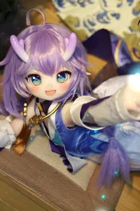 「レビュー付き」「写真衣装付き」 Mozu Doll アニメラブドール 新作 小白竜 85cm