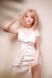 Dimu Doll シリコンヘッド+TPE体 金髪 ラブドール 軽量化可能 Amara 166cm