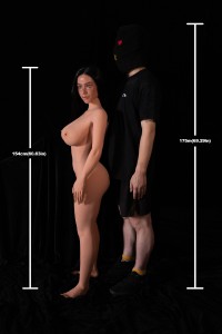 Climax Doll 爆乳ラブドール シリコンヘッド FD154cm L Tasha(Black)
