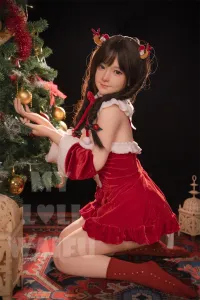 MLW DOLL シリコン製 クリスマス系 コスプレラブドール 天真爛漫 玲奈 145cm B カップ #24