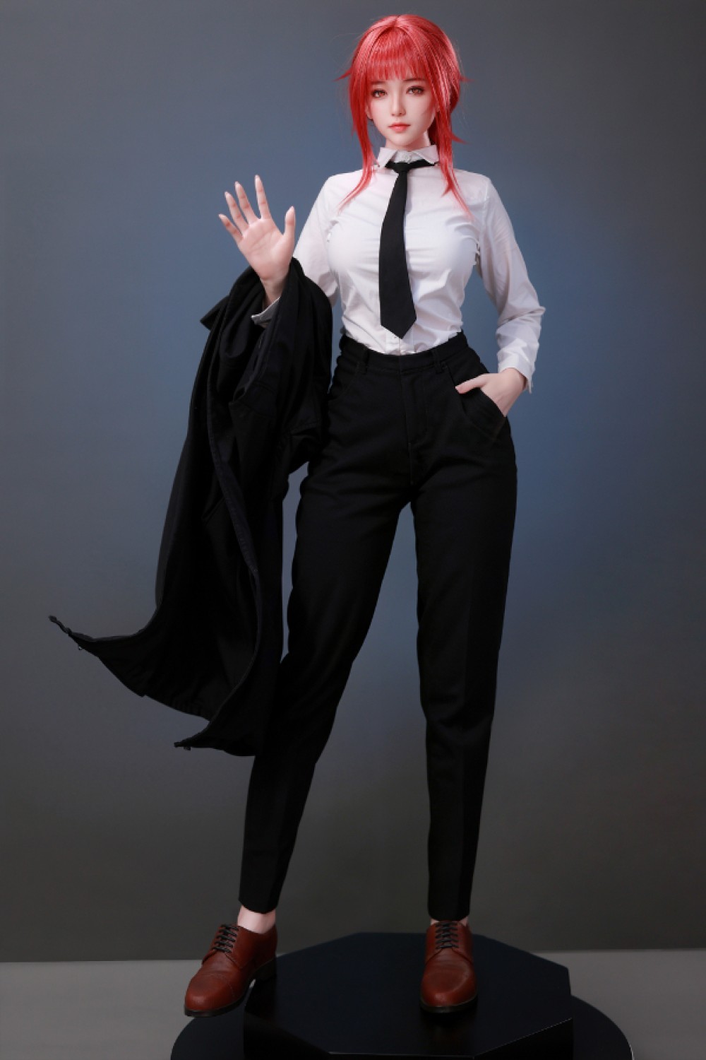 ROSE IDOL シリコン製 コスプレ系 ミニラブドール フィギュア マキマ 75cm 4.4kg 宣伝写真衣装付き 先行販売 IDOL002