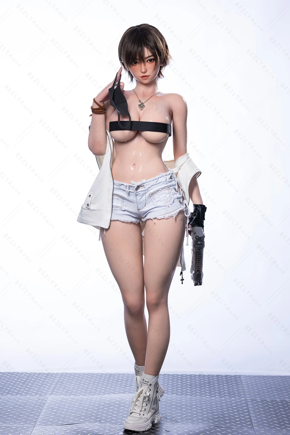 AitiaDoll 155cm Mcup シリコン 梨絵奈3号メイク-极昼-仿生2.2CF 155M 爆乳ラブドール