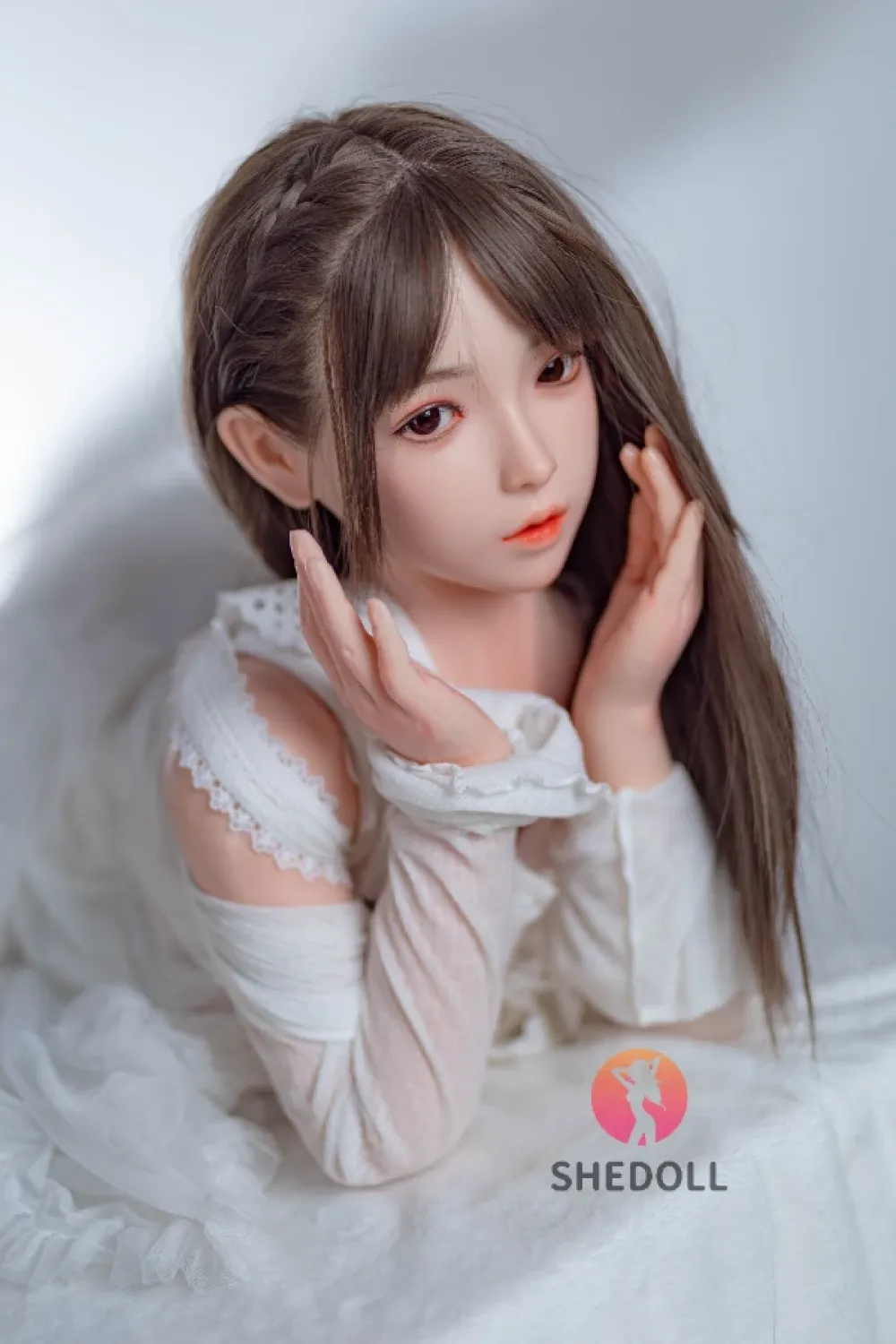 She Doll シリコンヘッド ボディ材質選択可能 天真爛漫ラブドール 清楚系ドール 顎機能追加可 檸檬 148cm Dカップ
