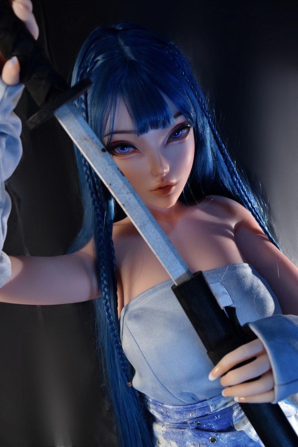 ElsaBabe Doll 148cm Lcup シリコン DHR005-Miyamoto Kyoko アニメ系ラブドール