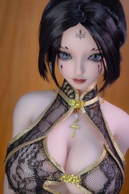 HC Doll フィギュアドール セックス使用可能 PVCヘッド＋シリコンボディ 60cm P 四妹