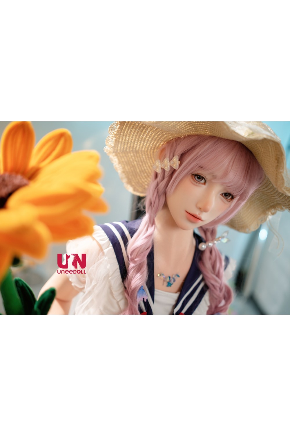 UNEEDOLL 155cm Cカップ 朧月（Longyue）メイク③ 精緻メイク仕様 セーラー風 フルシリコン製ラブドール
