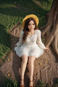 Aibei Doll シリコンヘッド 妹系 アイドルっぽいダッチワイフ 清楚系 紗奈 148cm #AB2