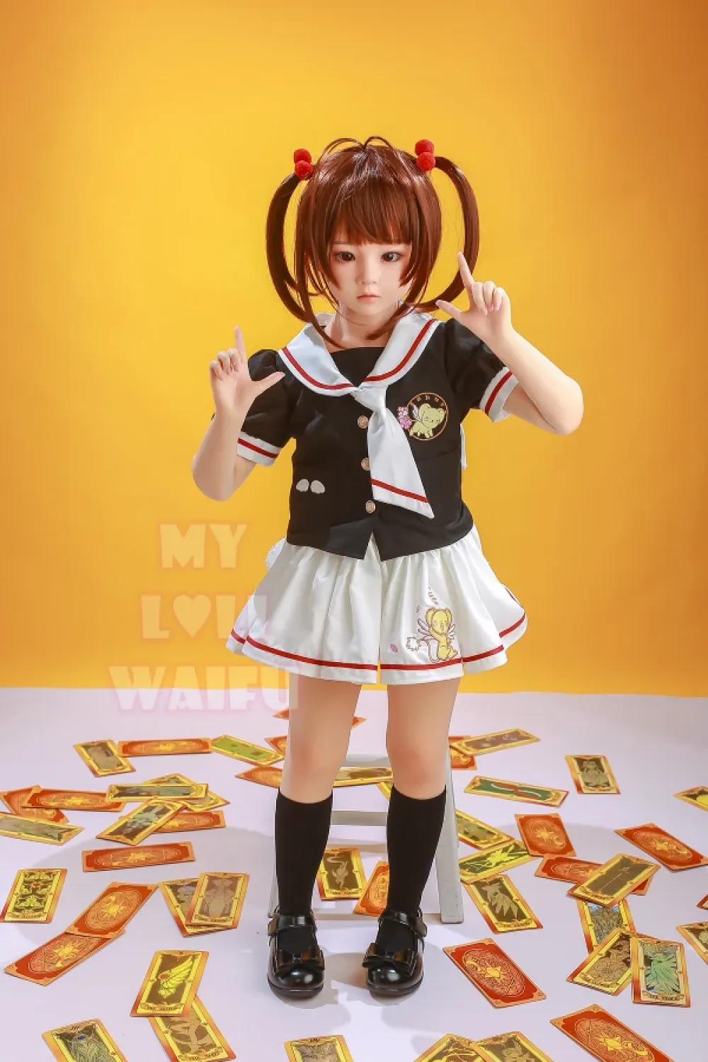 MLW DOLL シリコン製 コスプレ系 魔法少女ラブドール 萌え ここ 108cm AA カップ #98