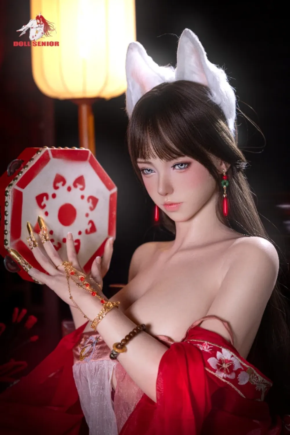 Doll Senior シリコン製 巨乳系 コスプレラブドール セクシー 最高級肌模様 165cm Fカップ #27 凛紗（ROSヘッドのみ対応）