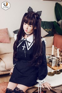 蝋人形工芸 ラブドール シリコンヘッド＋超高分子TPEボディ 矢花 158cm