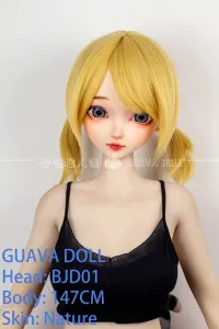 Guava Doll アニメラブドール PVCビニールヘッド 147cm BJD01 手描きメイク 天真爛漫 ラブドール 理子