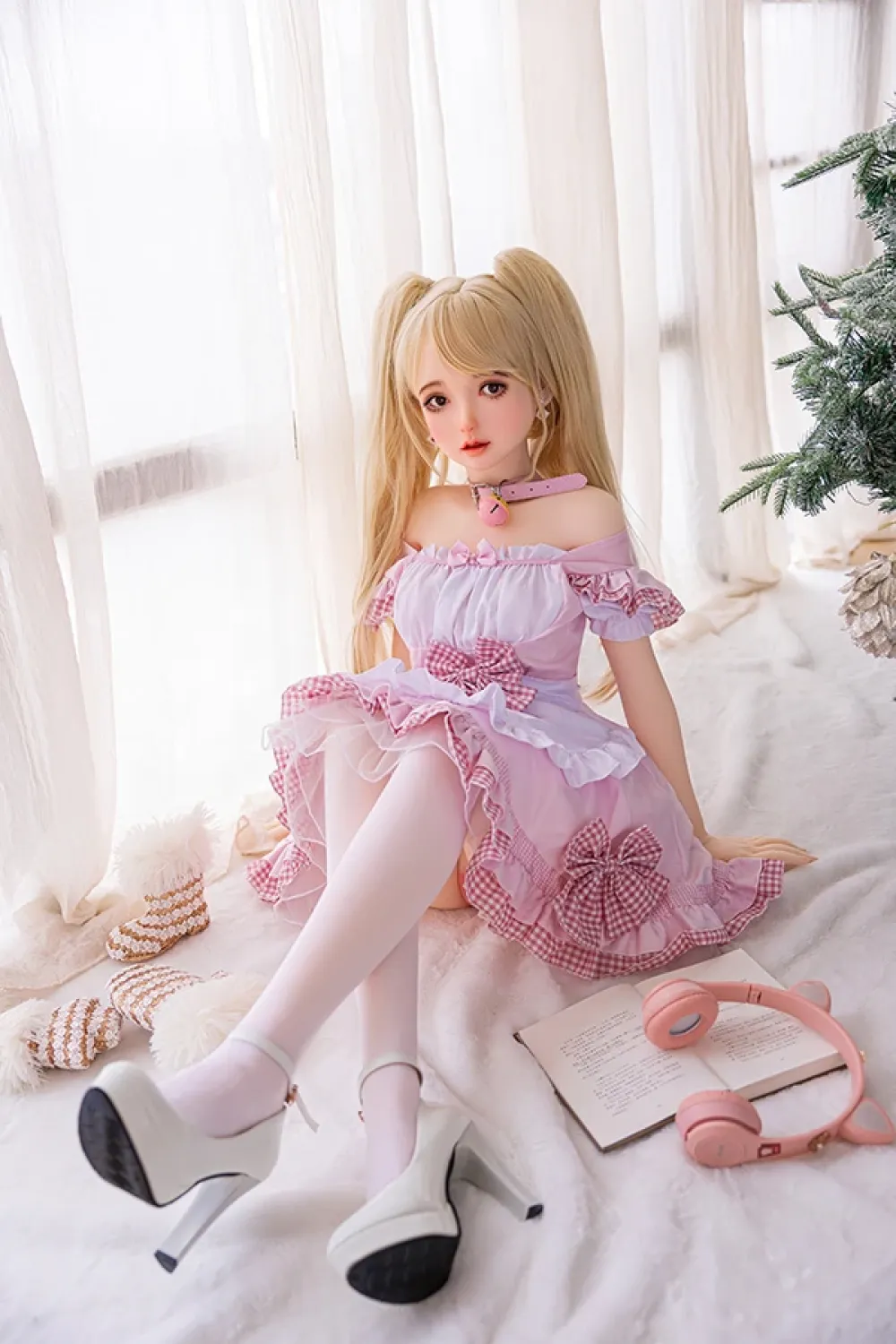 Mese Doll シリコンヘッド+TPE体 金髪 清楚系ドールラブドール 星音 145cm
