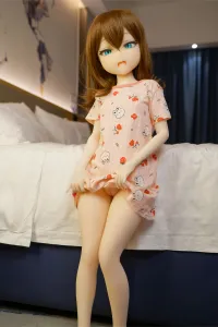 Irokebijin Doll 色気美人 110 cm アニメ ラブドール S-TPE A Cup Flat Chest Anna