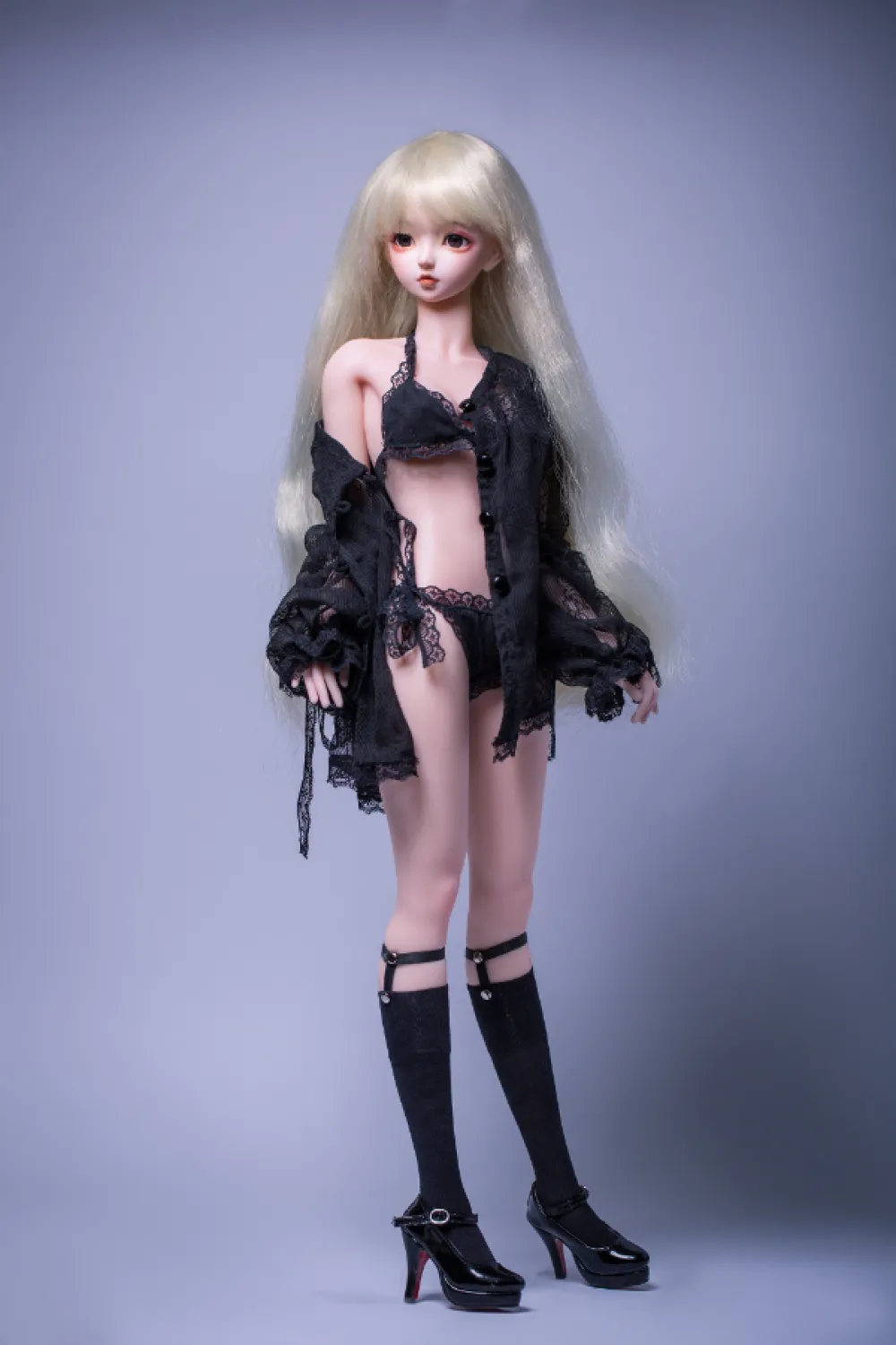 60cm ラブドール 樹脂製ヘッド+シリコンボディBaby
