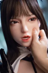 Yearndoll 【高級版】シリコン製 最高級皮膚模様 小悪魔系ダッチワイフ コスプレ リアルな口膣構造 恋夢 163cm Eカップ #Y206-6