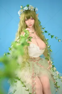 【超柔らかい超軽量ボディ】FU Doll シリコン製 コスプレ系 エルフラブドール 巨乳 エリタ 169cm Hカップ ＃J046