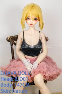 Guava Doll アニメラブドール PVCビニールヘッド 147cm BJD01 手描きメイク 天真爛漫 ラブドール 理子