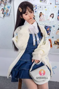 She Doll シリコンヘッド ボディ材質選択可能 アイドルっぽいラブドール 天真爛漫 沅沅 150cm Bカップ