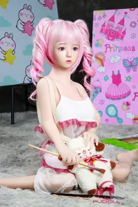 シリコンヘッド + TPE 体 巨乳 天真爛漫ラブドール 紀子 125cm