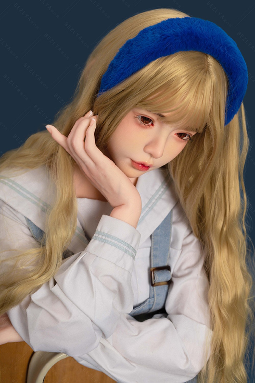 Bezlya彼の良 フルシリコン製 2.1 ラブドール アイドルっぽい 白真珠 160cm B cup