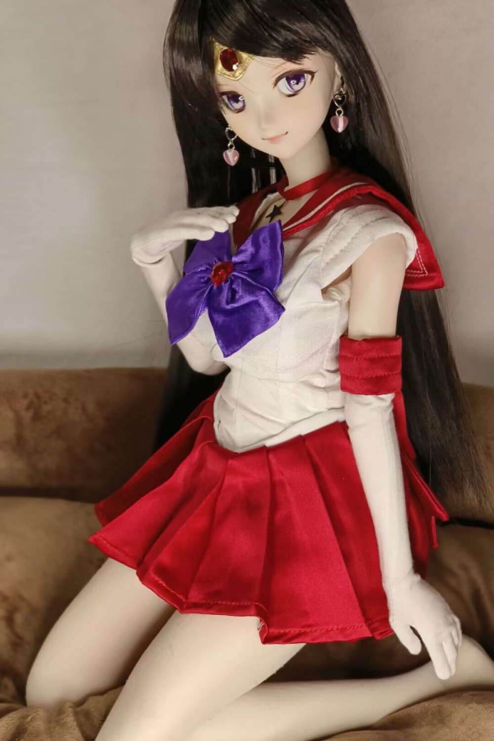 HC Doll フィギュアドール コスプレ セックス使用可能 PVCヘッド＋シリコンボディ 60cm XS 火野レイ